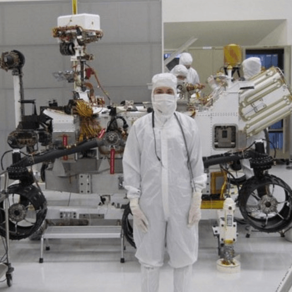 Mars 2020 Rover Assembly 1 Mars 2020 Rover Assembly in Clean Room